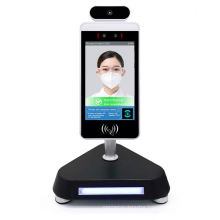 3D Stand Access Control System Terminal Device Body Kiosk Measurement Temperature Facial Camera Face Recognition